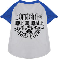 Trick or Treater Guard Patrol Pet Raglan Shirt