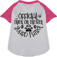 Trick or Treater Guard Patrol Pet Raglan Shirt