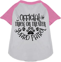 Trick or Treater Guard Patrol Pet Raglan Shirt