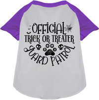 Trick or Treater Guard Patrol Pet Raglan Shirt