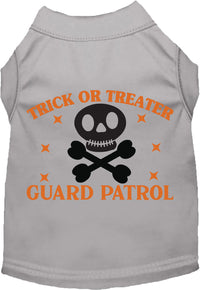 Trick or Treater Guard Patrol Pet Shirt