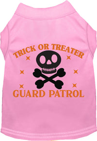 Trick or Treater Guard Patrol Pet Shirt