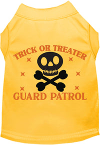 Trick or Treater Guard Patrol Pet Shirt