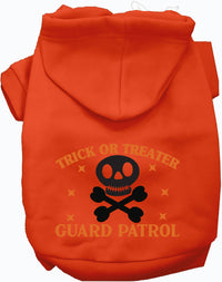 Trick or Treater Guard Patrol Halloween Pet Hoodie