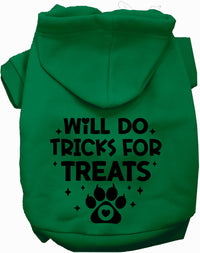 Will Do Tricks for Treats Pet Hoodie