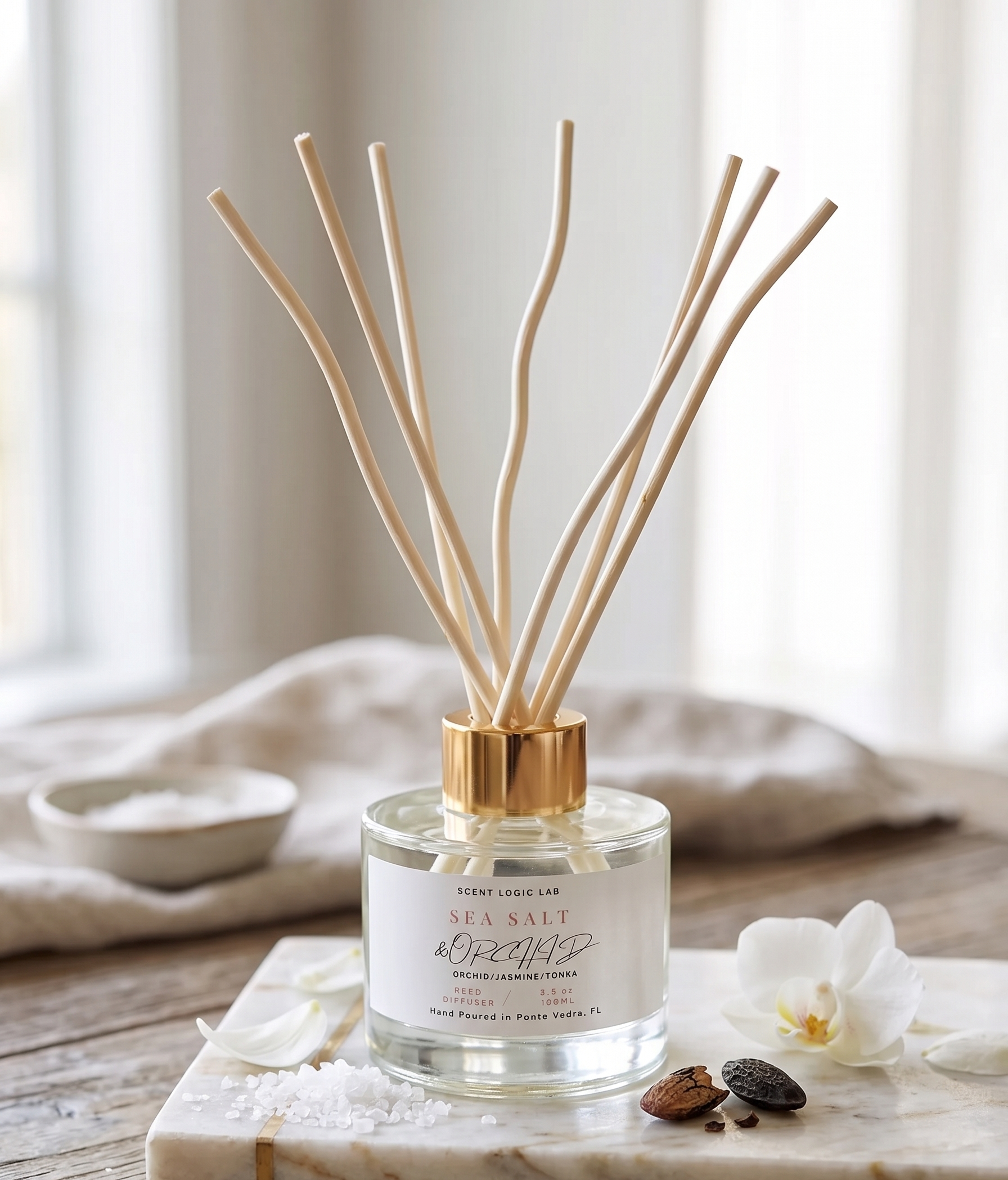 Sea Salt and Orchid Reed Diffuser