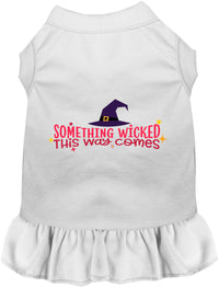 Something Wicked This Way Comes Pet Dress