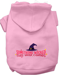 Something Wicked This Way Comes Halloween Pet Hoodie