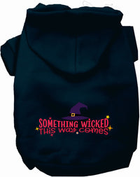 Something Wicked This Way Comes Halloween Pet Hoodie