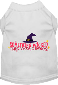 Something Wicked This Way Comes Pet Shirt