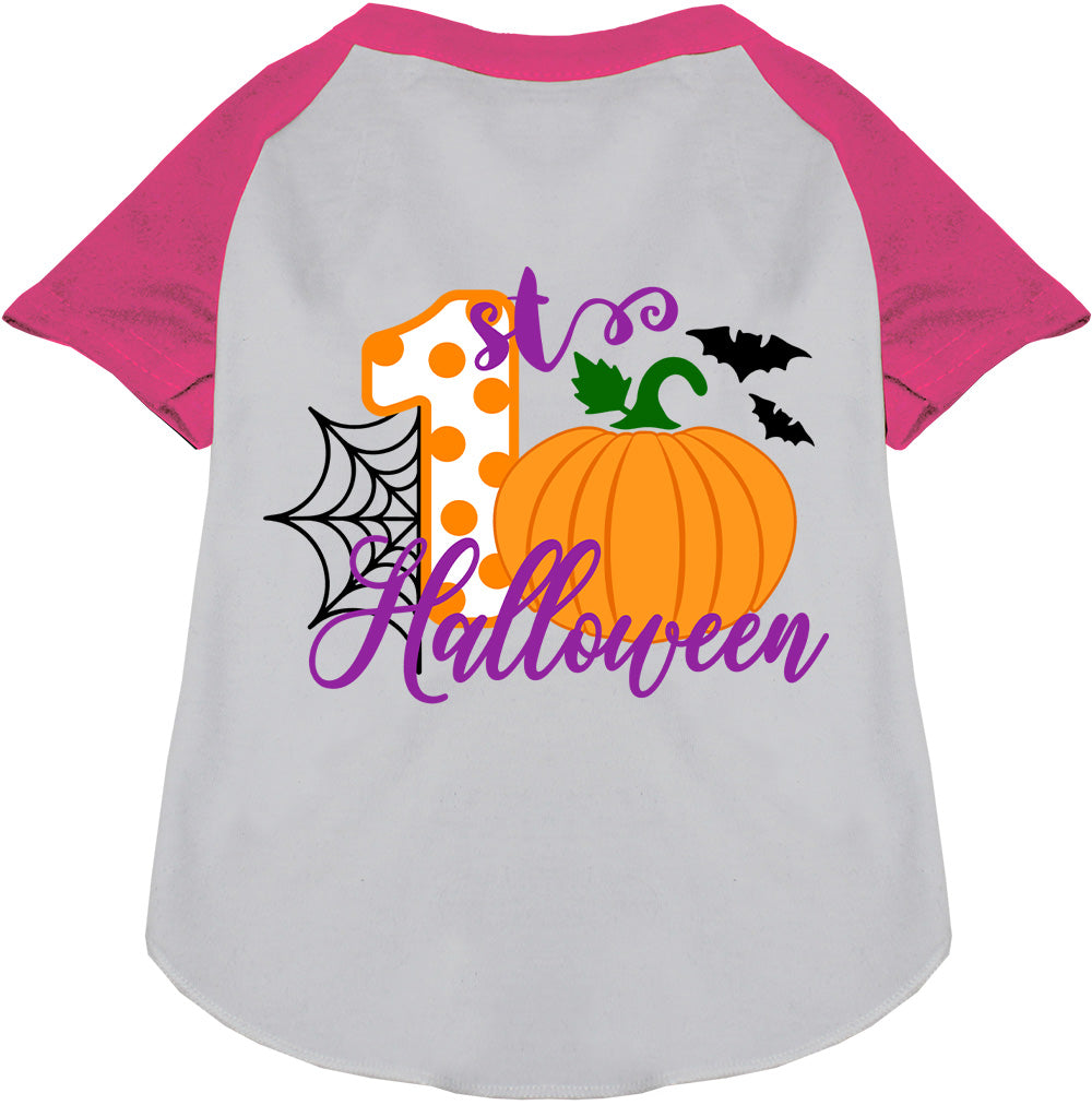 My First Halloween Pet Raglan Shirt