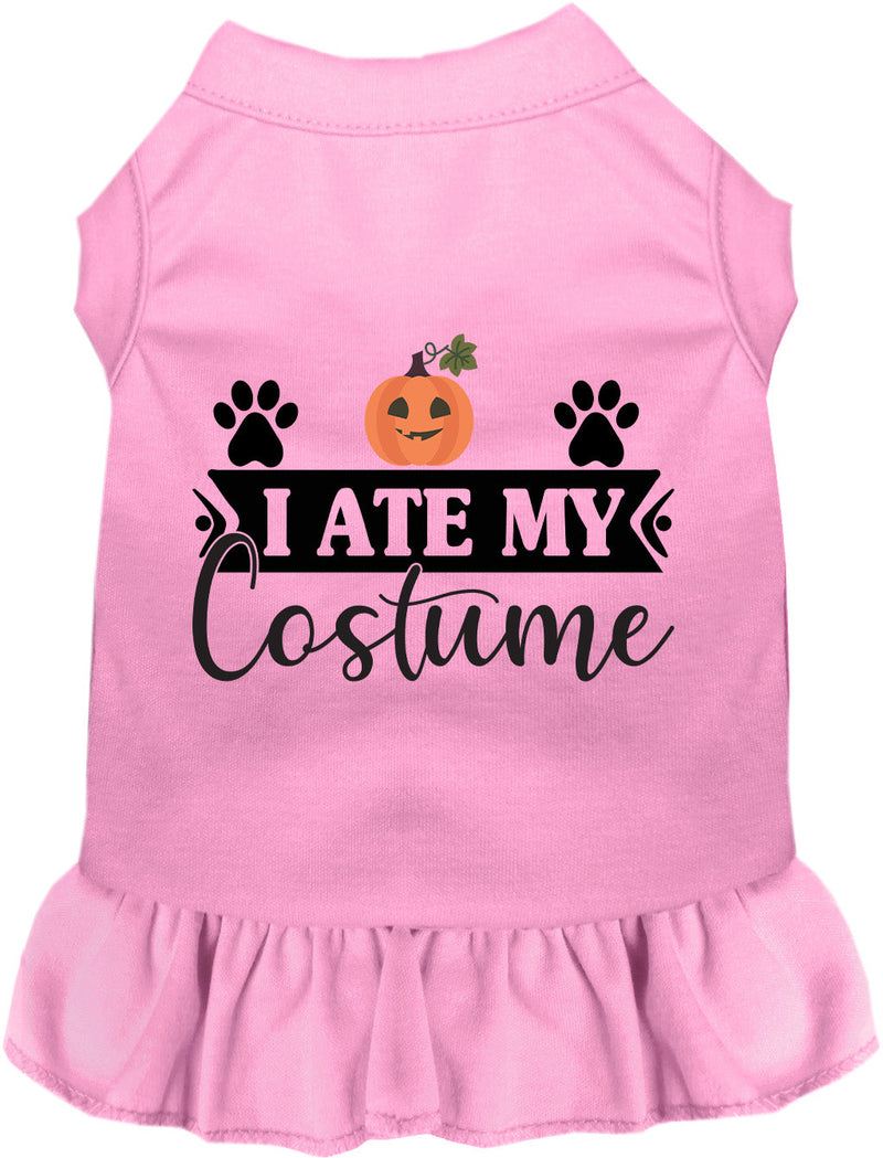 I Ate My Costume Halloween Pet Dress-Pet Apparel-BIG FRENCHIES-As You Wish Apparel