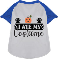 I Ate My Costume Pet Raglan Shirt