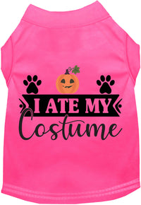 I Ate My Costume Pet Shirt