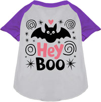 Hey Boo! Pet Raglan Shirt
