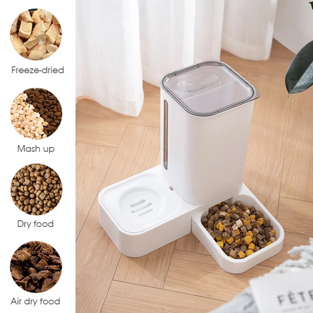 2 in 1 Automatic Auto Pet Feeder - BIG FRENCHIES