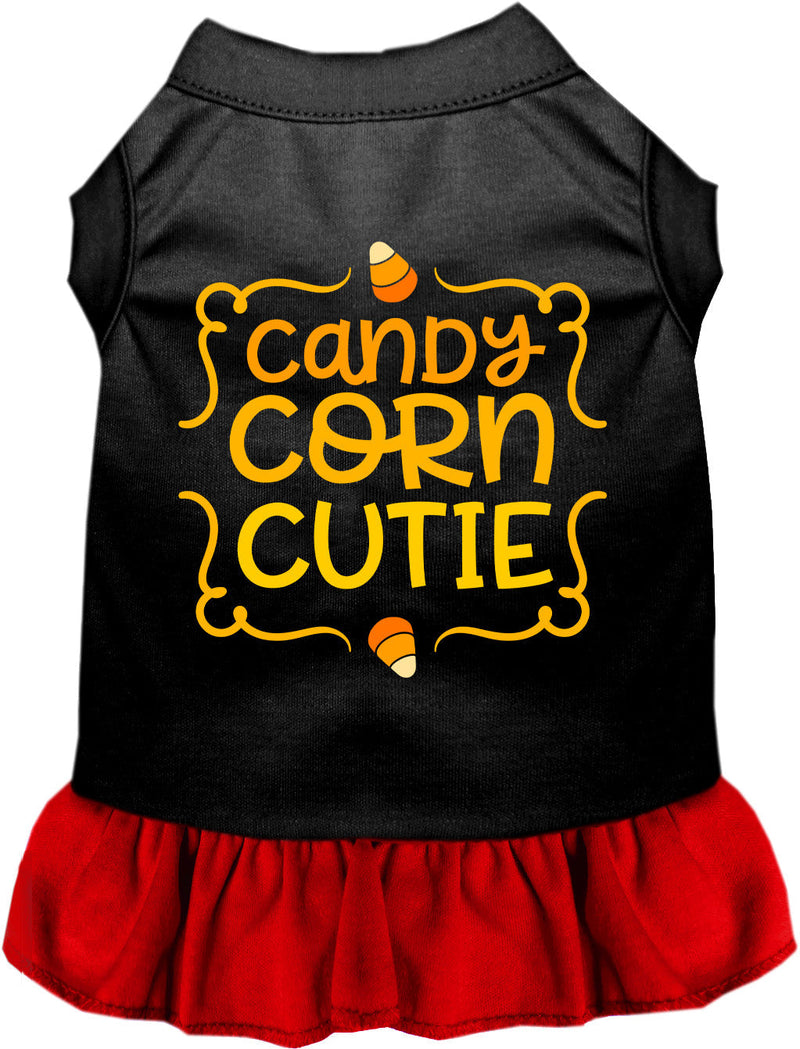 Candy Corn Cutie Halloween Pet Dress-Pet Apparel-BIG FRENCHIES-As You Wish Apparel