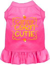 Candy Corn Cutie Halloween Pet Dress