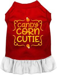 Candy Corn Cutie Halloween Pet Dress