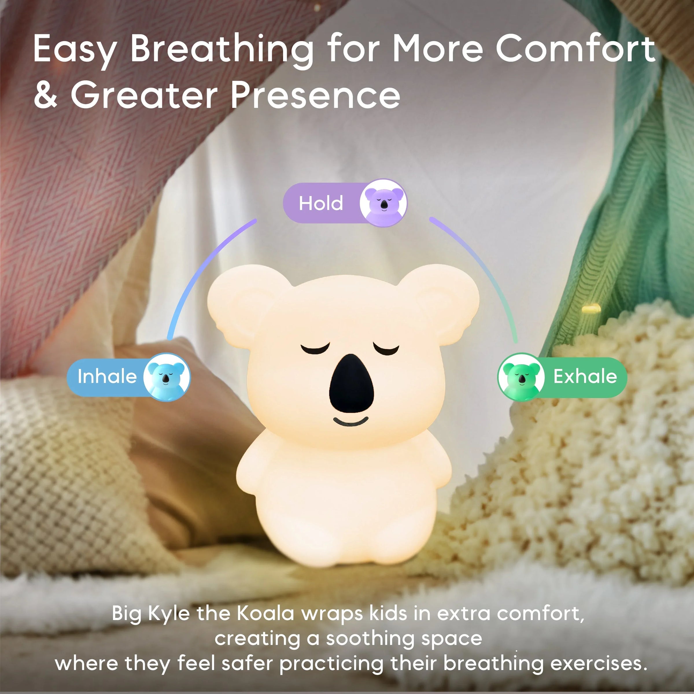 Breathing Pal Plus - 'Kyle' The Koala - BIG FRENCHIES