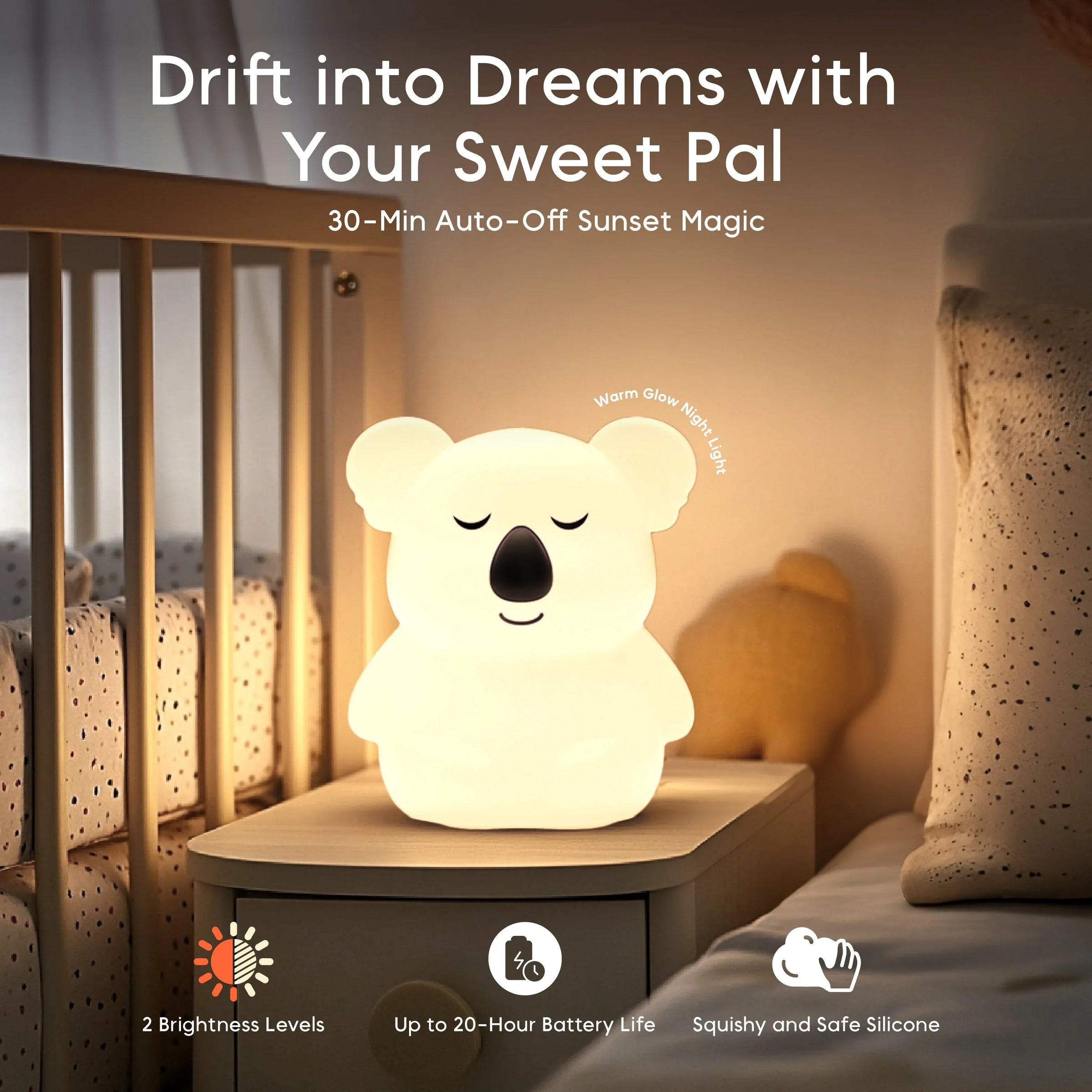 Breathing Pal Plus - 'Kyle' The Koala - BIG FRENCHIES