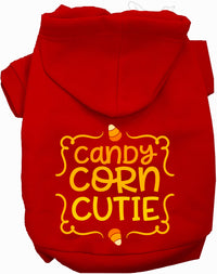 Candy Corn Cutie Pet Hoodie