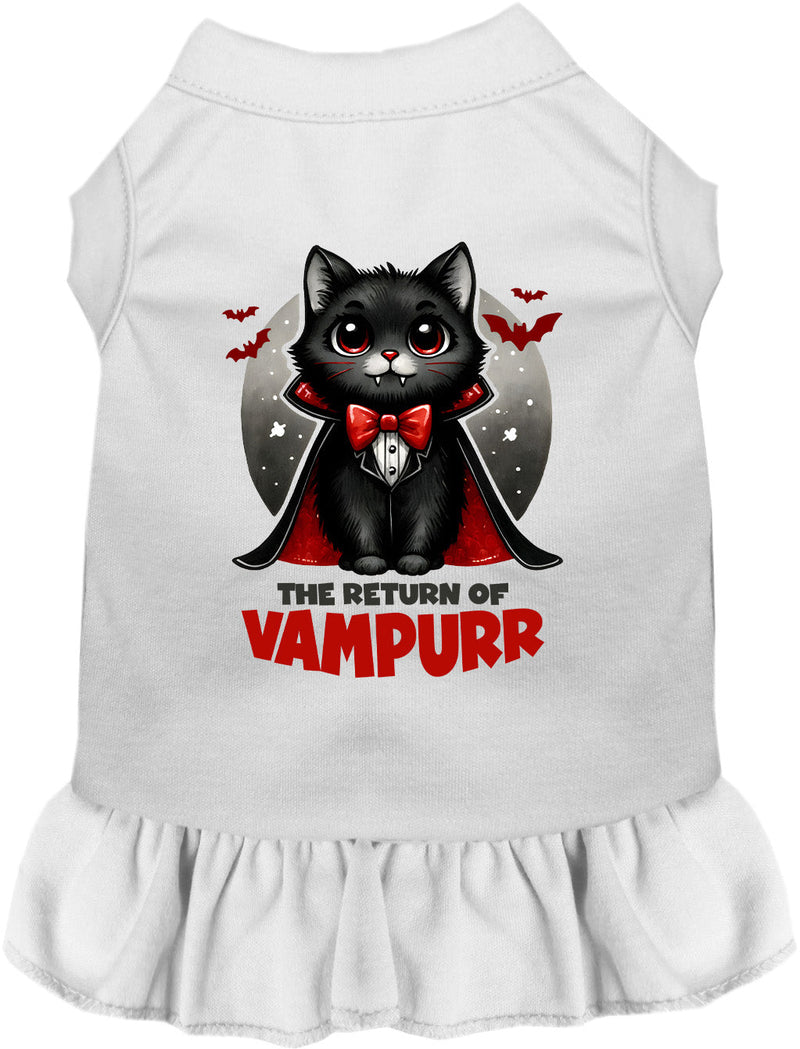 Vampurr Halloween Pet Dress-Pet Apparel-BIG FRENCHIES-As You Wish Apparel