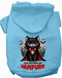 Vampurr Halloween Pet Hoodie