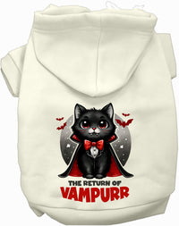Vampurr Halloween Pet Hoodie