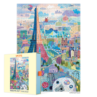 Paris 1000 Piece Jigsaw Puzzle - BIG FRENCHIES