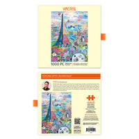 Paris 1000 Piece Jigsaw Puzzle - BIG FRENCHIES