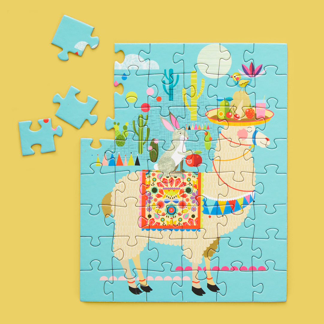 Llama Llyft 48 Piece Jigsaw Puzzle Snax - BIG FRENCHIES