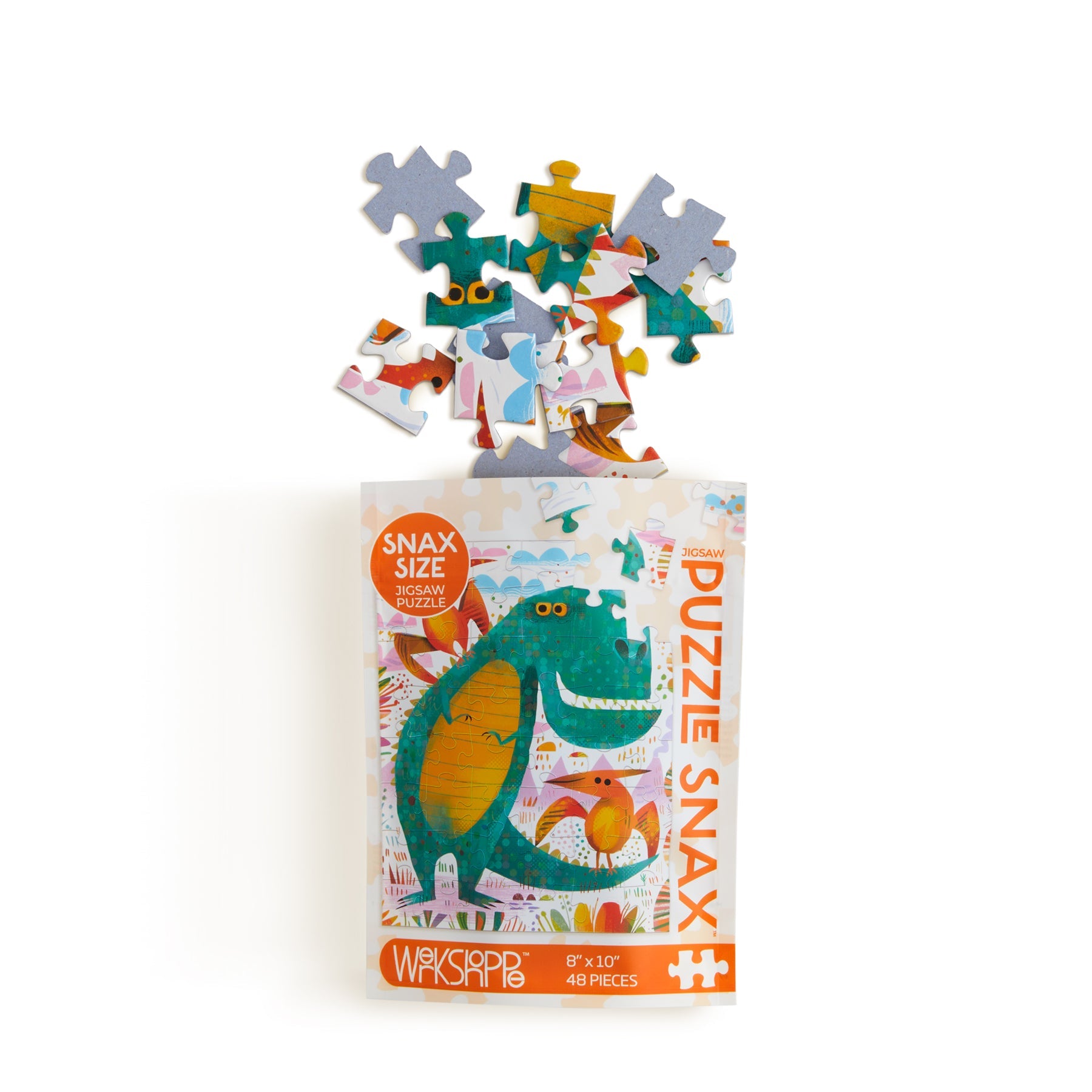 T-Rex and Friends 48 Piece Jigsaw Puzzle Snax - BIG FRENCHIES