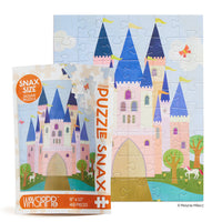 Pink Royal Castle 48 Piece Jigsaw Puzzle Snax - BIG FRENCHIES