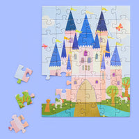 Pink Royal Castle 48 Piece Jigsaw Puzzle Snax - BIG FRENCHIES