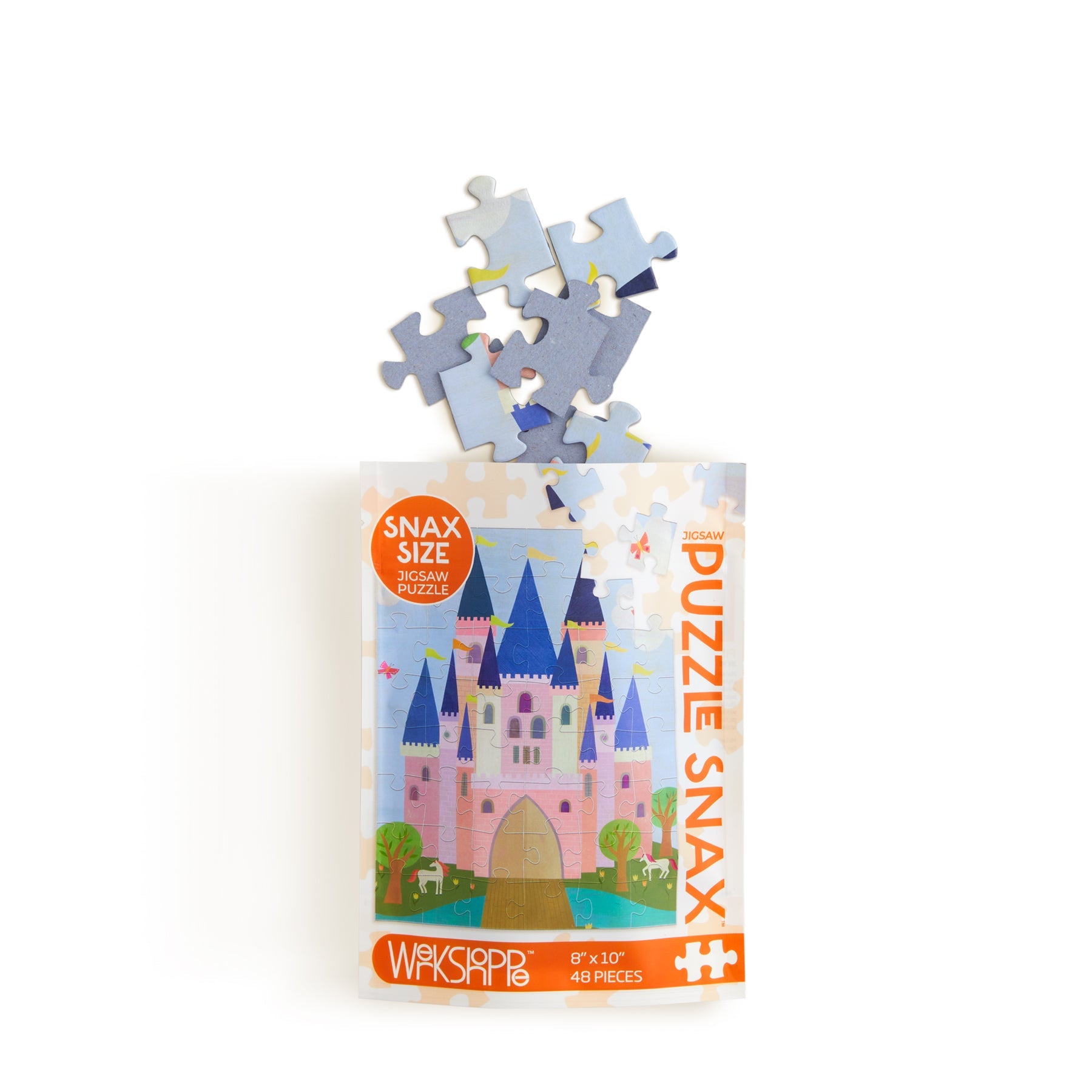 Pink Royal Castle 48 Piece Jigsaw Puzzle Snax - BIG FRENCHIES