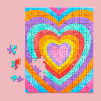 Velvet Heart 100 Piece Puzzle Snax - BIG FRENCHIES