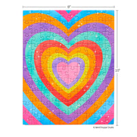 Velvet Heart 100 Piece Puzzle Snax - BIG FRENCHIES