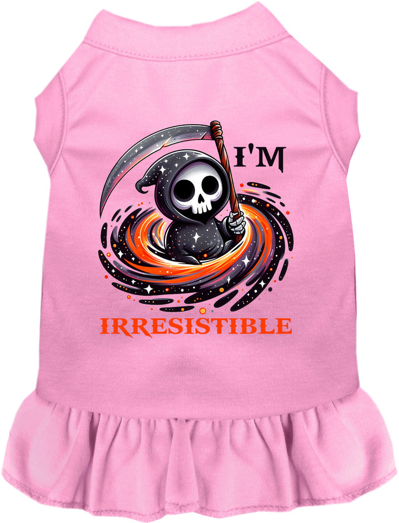 Irresistible Death Halloween Pet Dress-Pet Apparel-BIG FRENCHIES-As You Wish Apparel