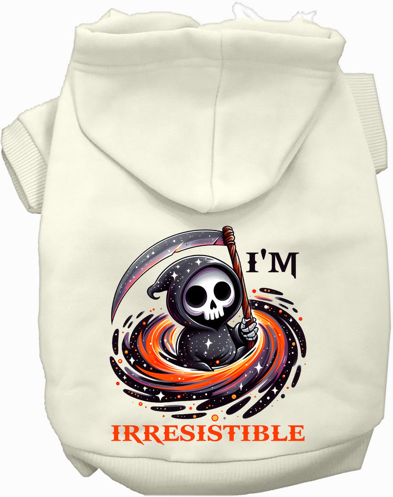Irresistible Death Pet Hoodie-Pet Apparel-BIG FRENCHIES-As You Wish Apparel