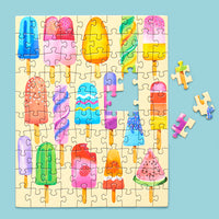 Popsicle Party 100 Piece Jigsaw Puzzle - BIG FRENCHIES