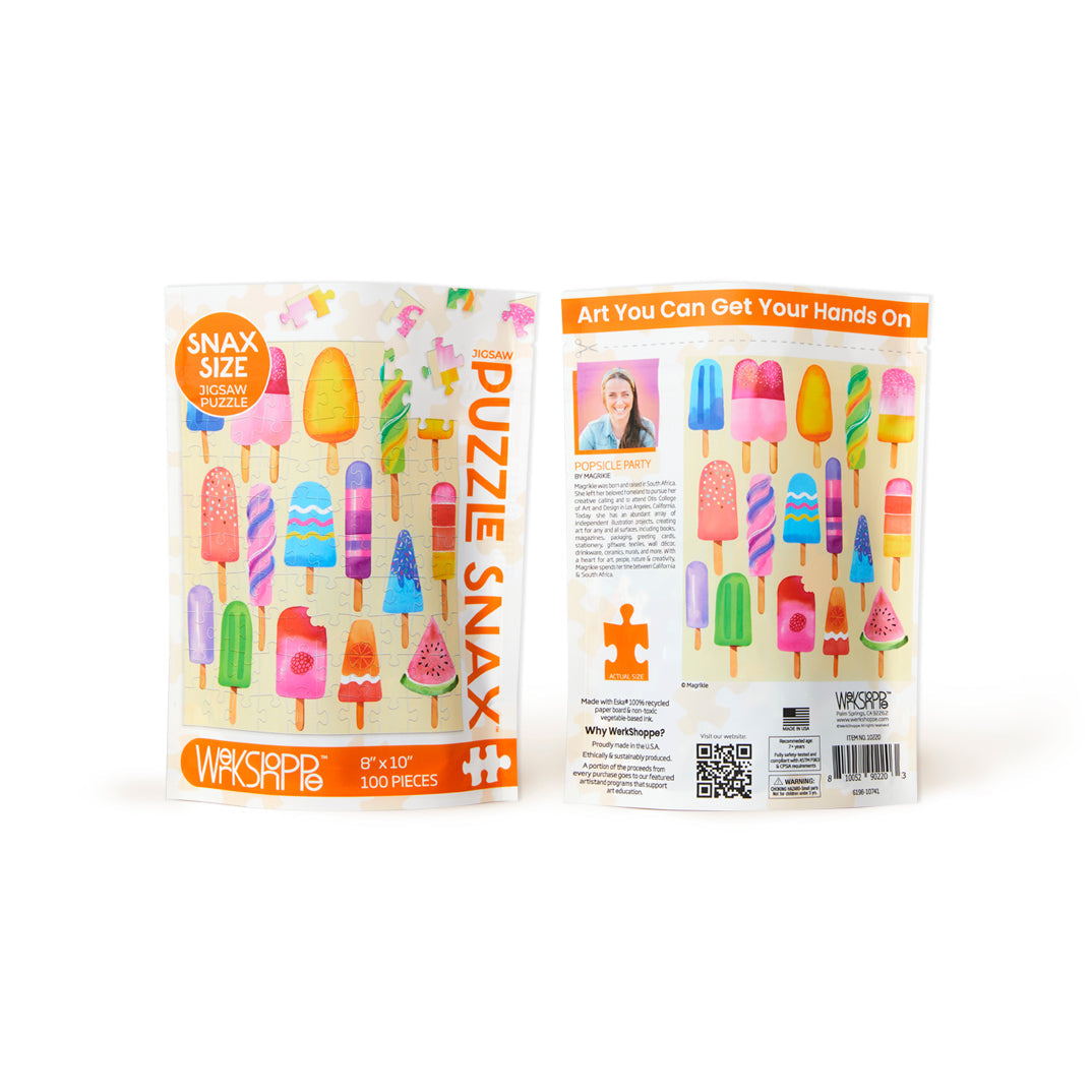 Popsicle Party 100 Piece Jigsaw Puzzle - BIG FRENCHIES