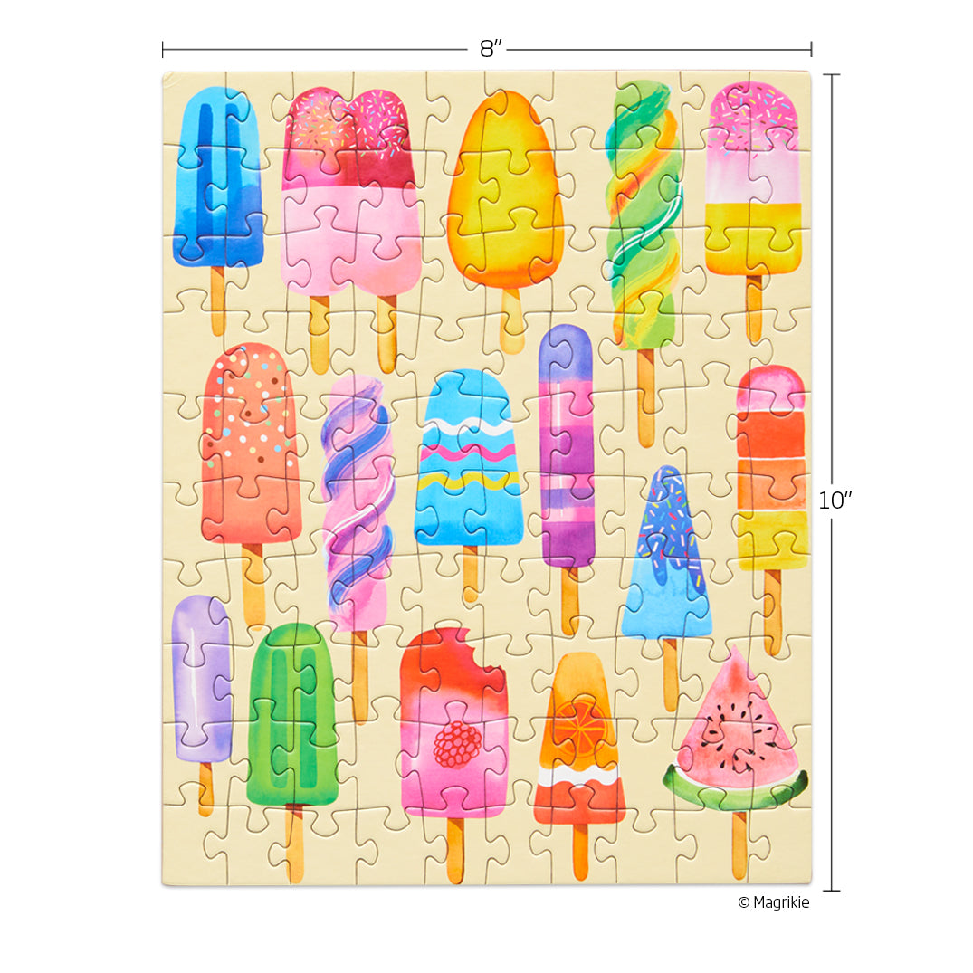 Popsicle Party 100 Piece Jigsaw Puzzle - BIG FRENCHIES