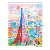 Paris Holiday 100 Piece Jigsaw Puzzle - BIG FRENCHIES