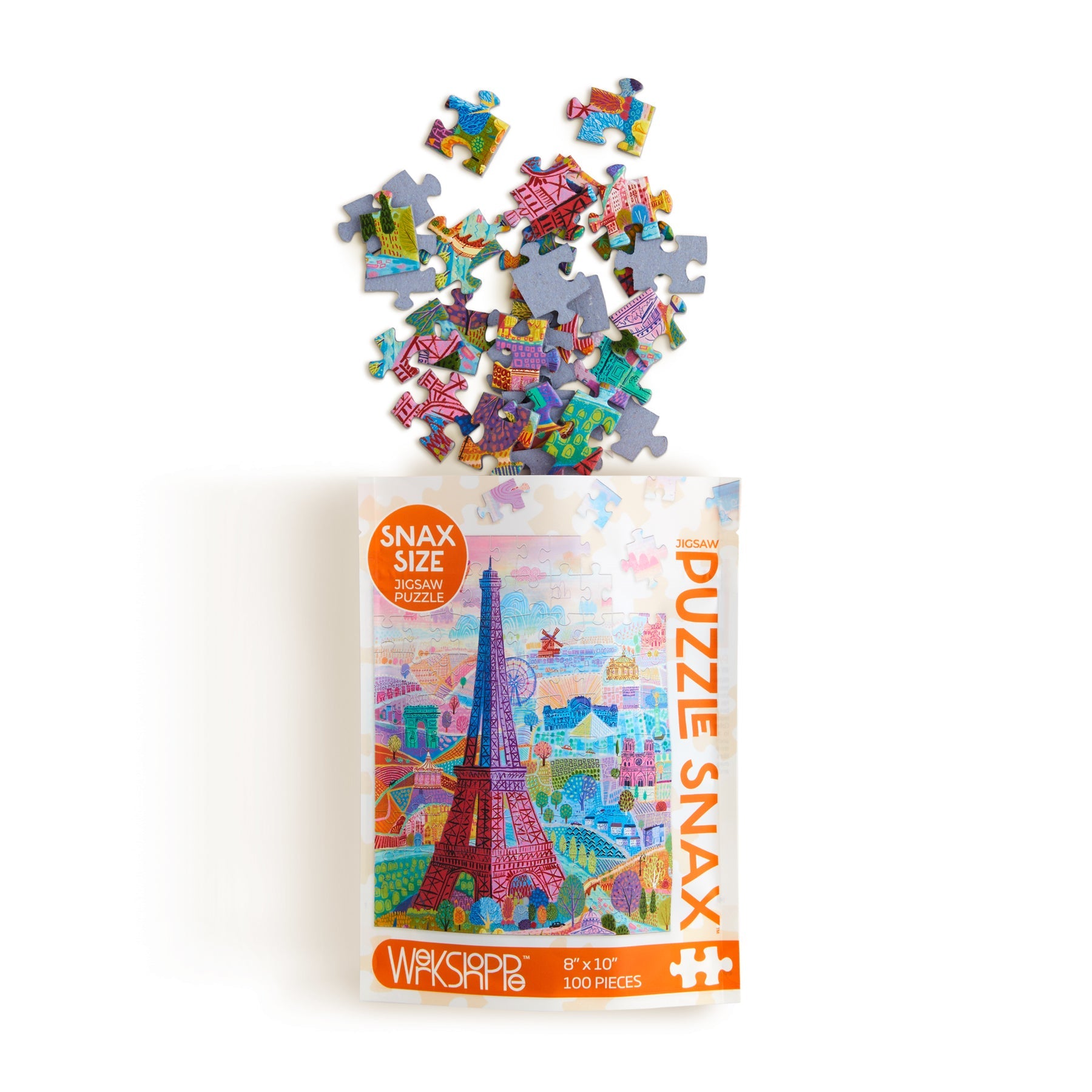 Paris Holiday 100 Piece Jigsaw Puzzle - BIG FRENCHIES