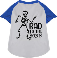 Bad to the Bone Pet Raglan Shirt