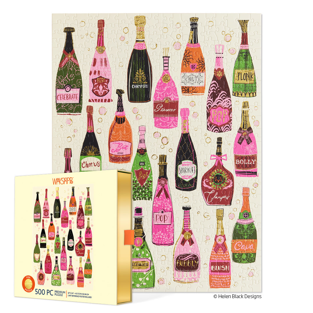 Bubble Pop Fizz 500 Piece Jigsaw Puzzle - BIG FRENCHIES