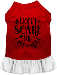 I Pee Easily Halloween Pet Dress