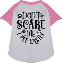 I Pee Easily Pet Raglan Shirt