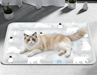 90*60 cm Dog Cooling Mat, 2026 New Summer Pet Mats, Portable Pet Cooling Pad for Travel, Washable Gel Coolings Mat for D